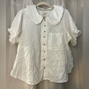 Anthropologie Pilcro Keira blouse